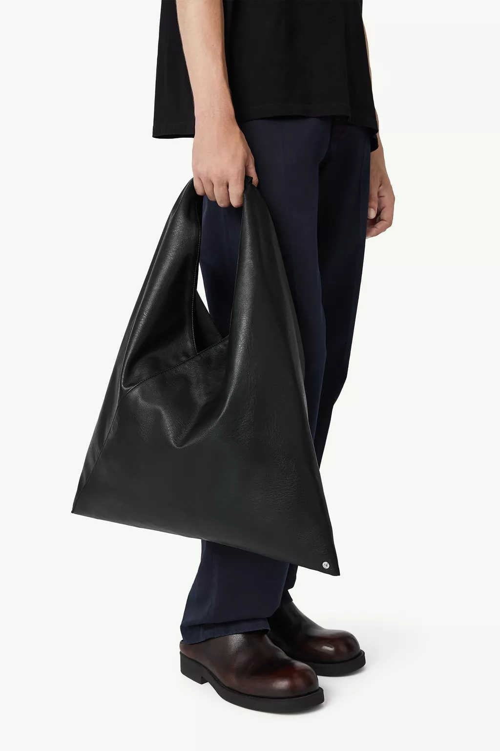 Black Japanese Bag Classic Medium | MM6 Official