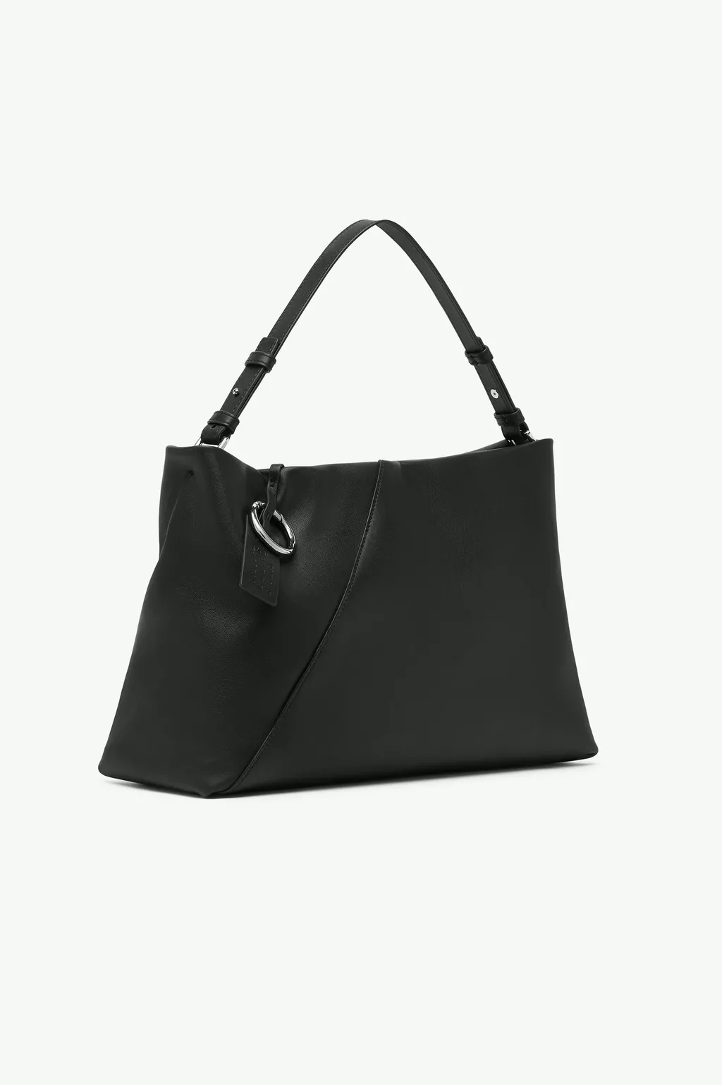 MM6 黒 レザー ケース Black Japanese pochette bag | MM6 Official