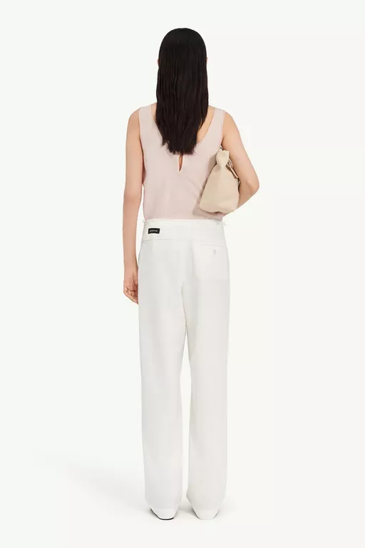 Reverse waistband trousers - Pants