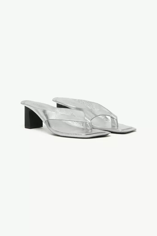 Anatomic leather flip flop mules - Sandals