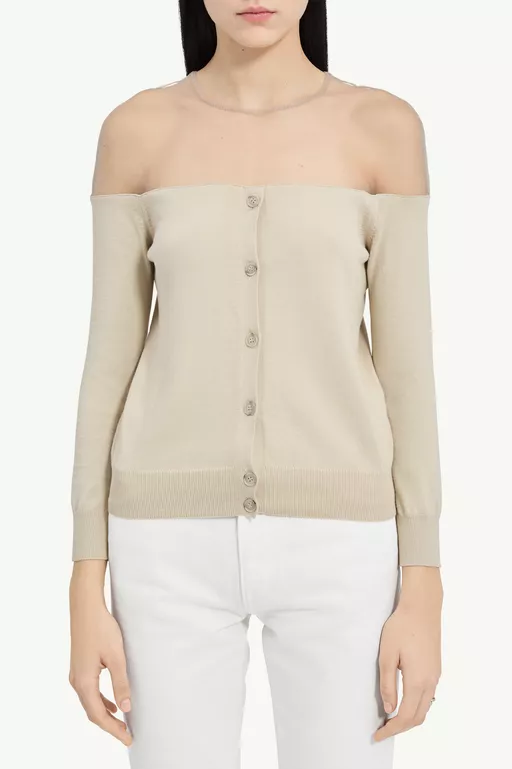 Knit Cardigan - Overalls