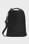 Black - High tech roll up backpack