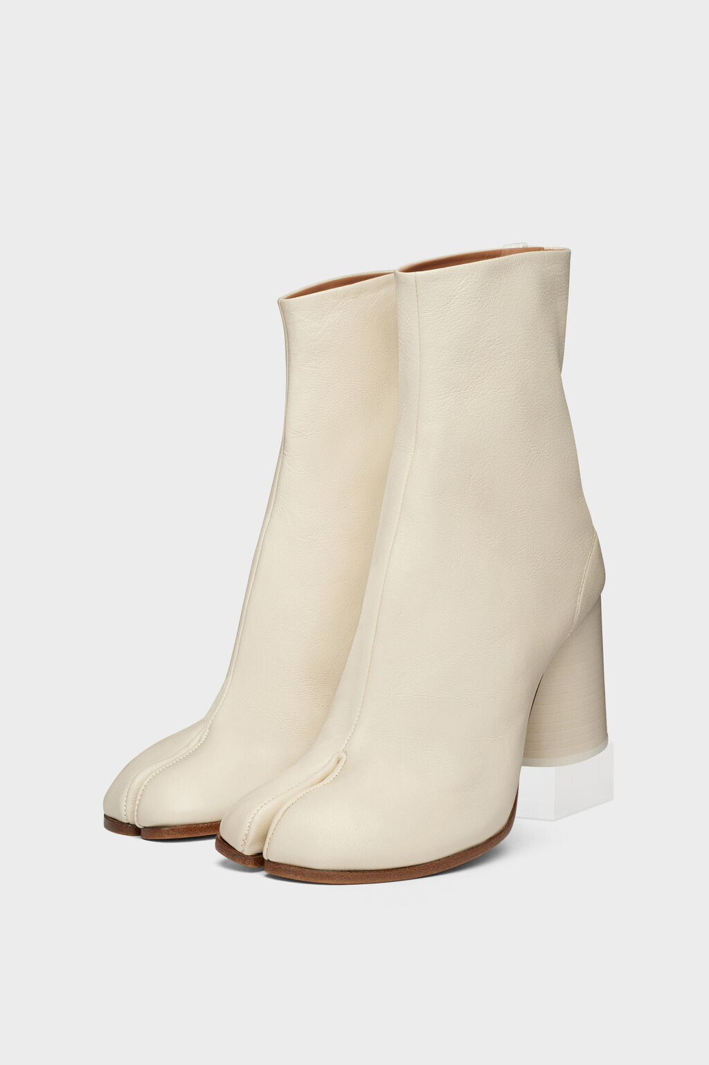 tabi leather ankle boots