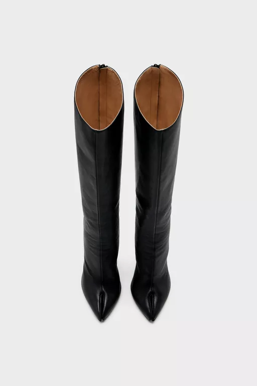 Tabi Claw Plexi Long Boots - Boots