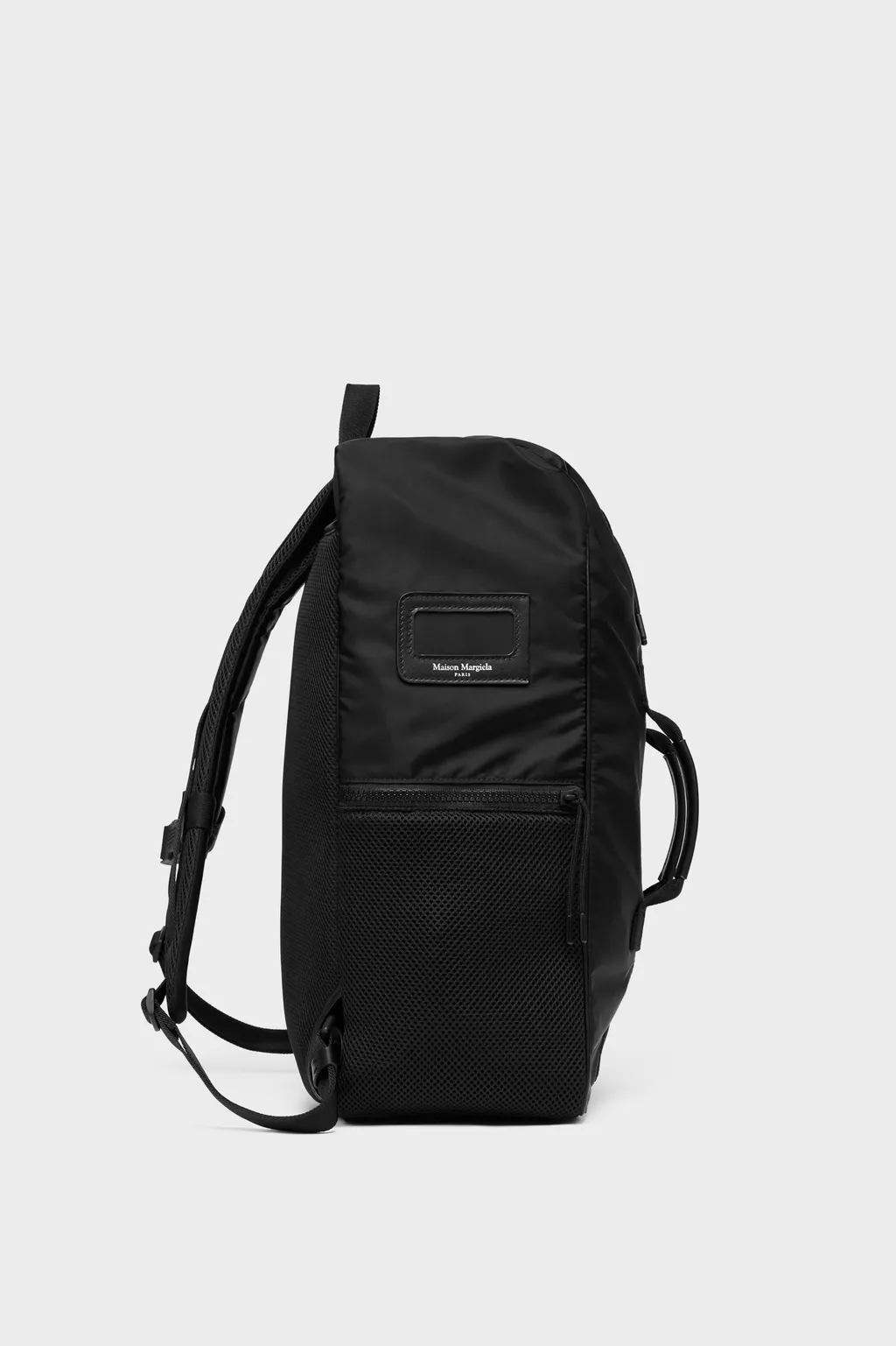 Black High Tech Weekender Backpack | Maison Margiela Official