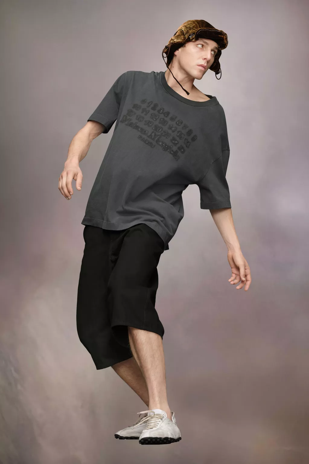 エンブロイダーロゴ Tシャツ ブラック | Maison Margiela公式