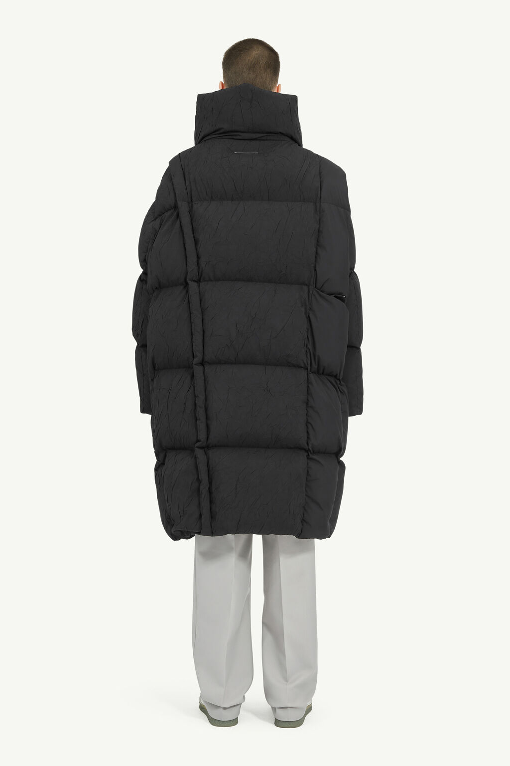 Mens Puffer Winter Jacket Duck Down filled