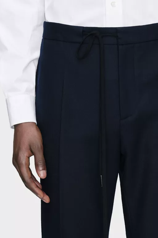 Tailored Virgin Wool Trousers - Pants