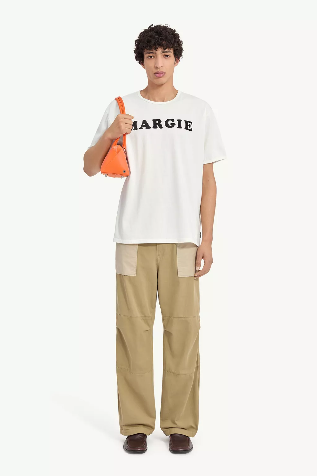 White Vintage Jersey T-Shirt | MM6 Official