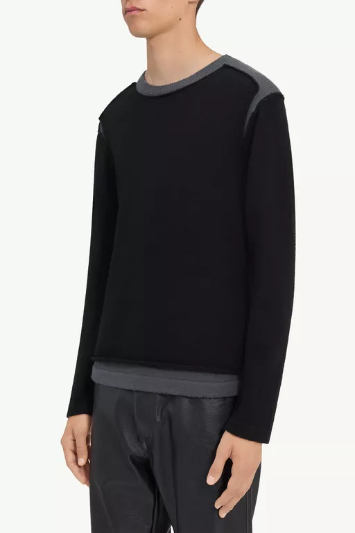 Crew neck jumper - Knitwear