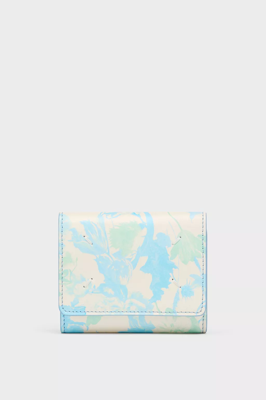 4ステッチ 三つ折り ウォレット ブルー | Maison Margiela公式