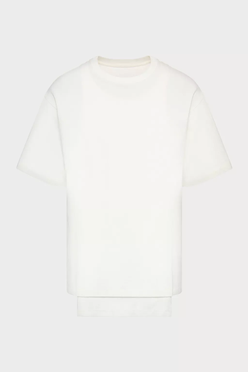 Maison Margiela Tシャツ　メンズ　ホワイト　46 S ダブル レイヤード Tシャツ ホワイト | Maison Margiela公式