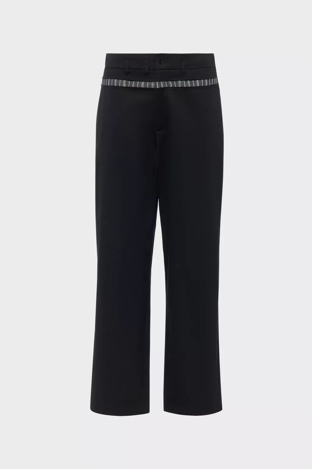 t*o様 今週限定価格【新品・試着のみ】Maison Margiela ワックス ワックスコットン ワイドレッグトラウザーズ ブラック | Maison