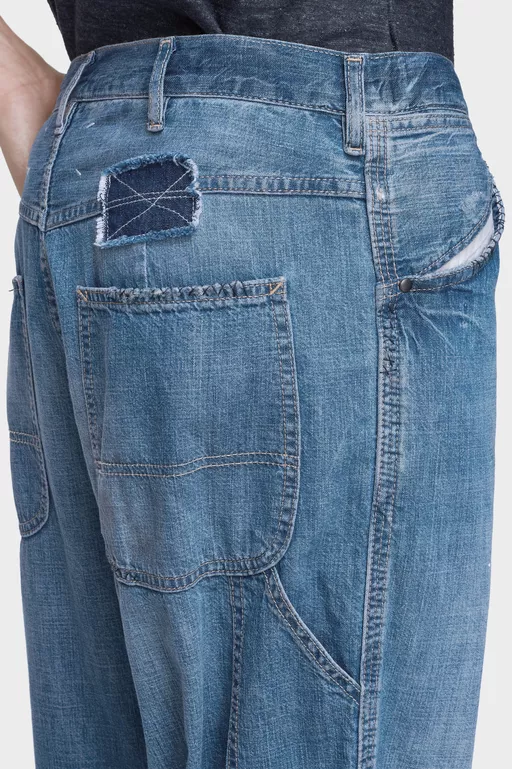 Wide-leg jeans - Pants