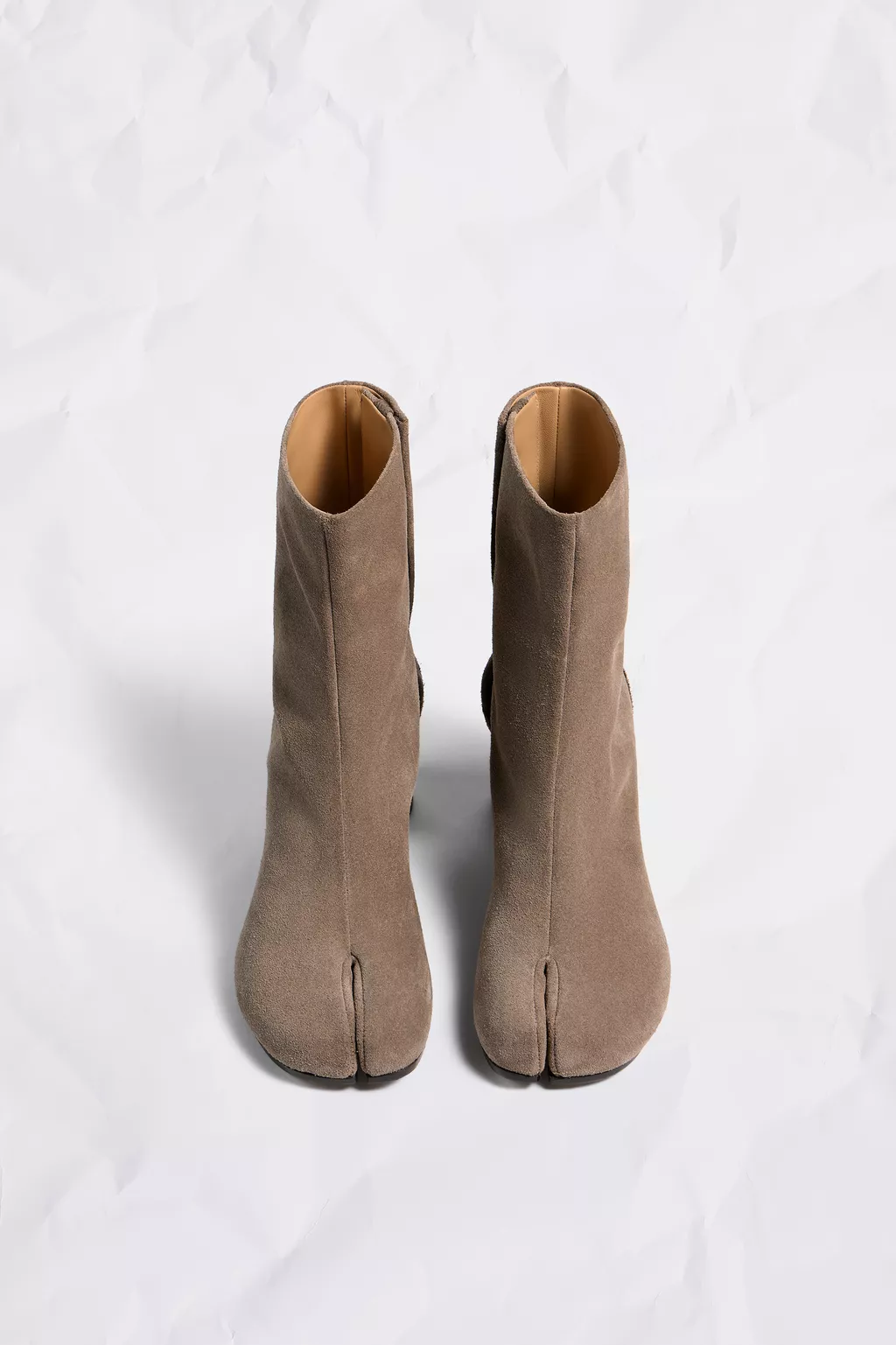 Taupe Tabi Ankle Boots Suede | Maison Margiela Official
