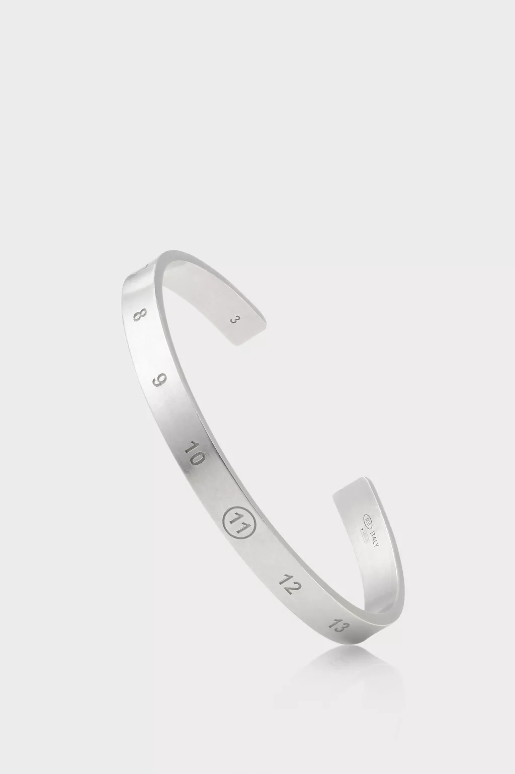 MaisonMargiela ナンバリング　カフブレスレット NUMBER REFERENCE CUFF 6,5 mm