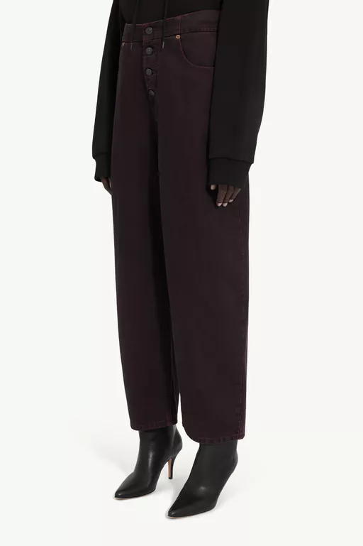 Barrel-leg jeans - Denim