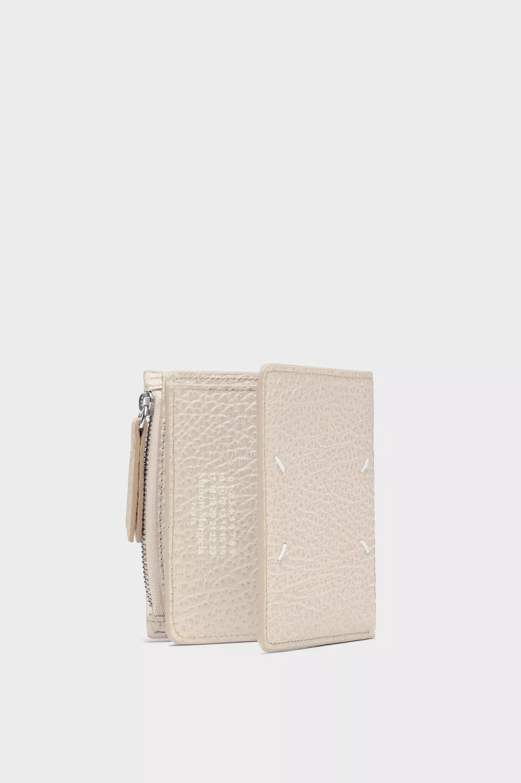 4ステッチ フリップフラップ ウォレット グレー | Maison Margiela公式