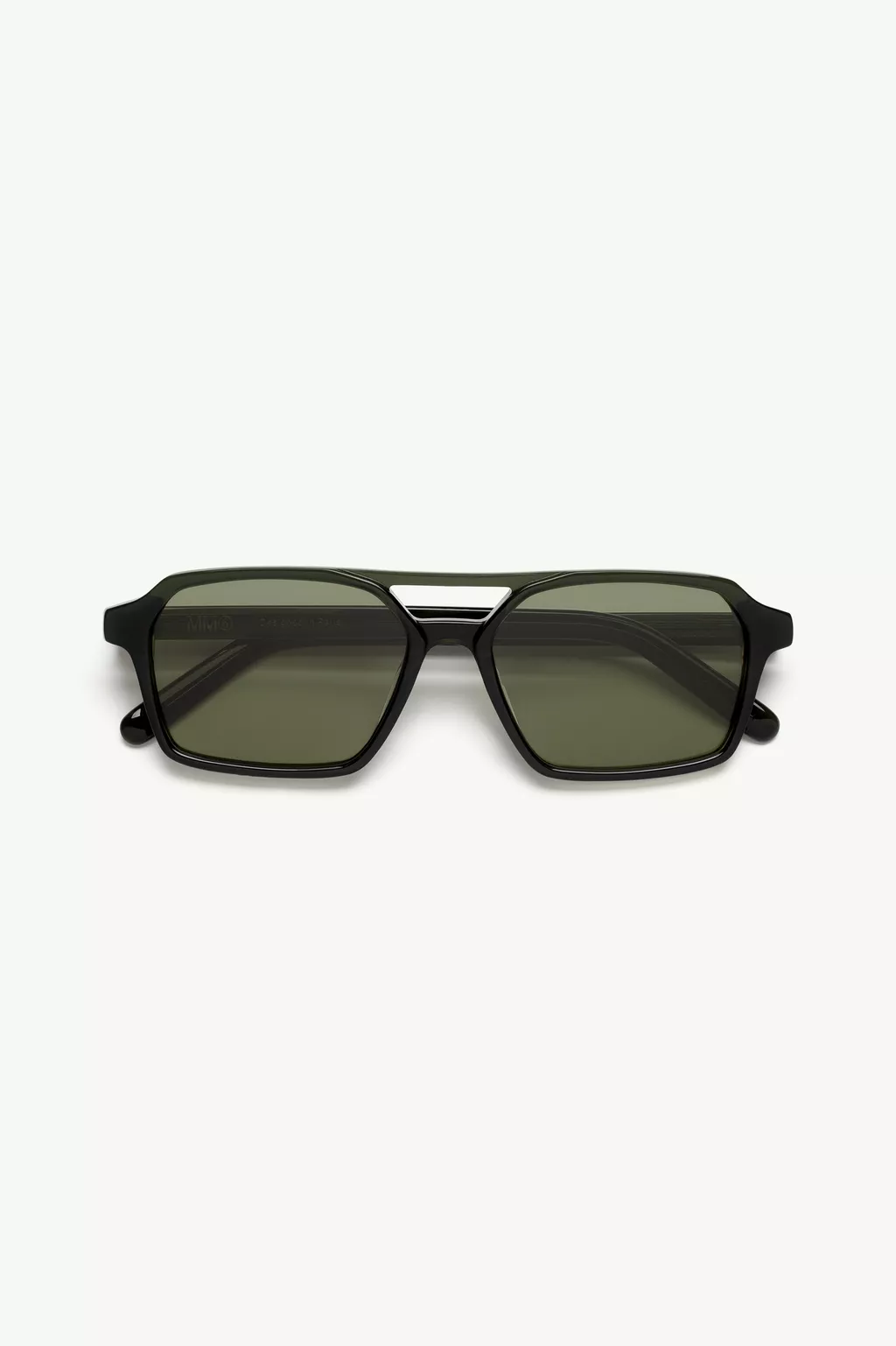 オープンブリッジサングラス グリーン | MM6 Maison Margiela