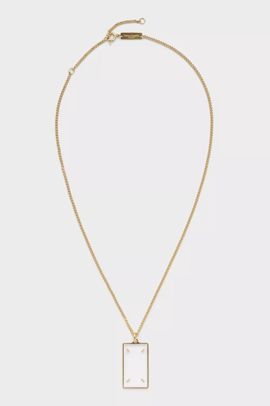 4ステッチ ネックレス イエロー | Maison Margiela公式