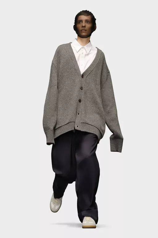 Elbow Patch Cardigan - Knitwear