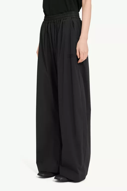 Logo-embroidered nylon drawstring trousers - Pants