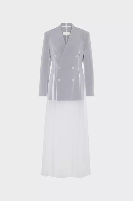 Covered Tailored Maxi Dress - Midi Dress