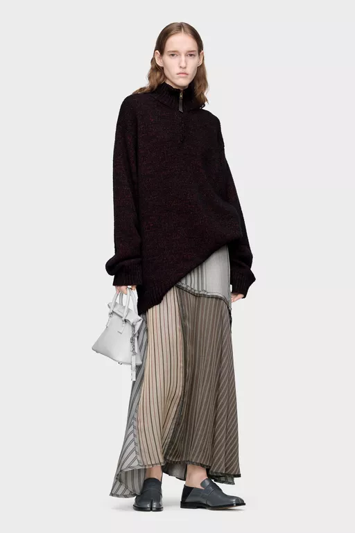 Half-Zip Knit Sweater - Knitwear