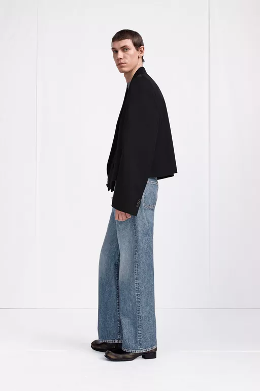 Kurzer zweireihiger Smoking-Blazer - Jacken