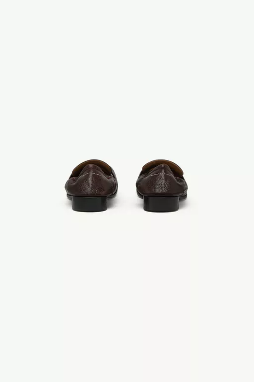 Swing-toe leather loafers - Moccasins