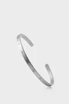Matte palladio - Number Reference Cuff 4mm