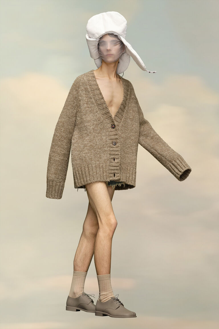 Maison Margiela Skyblue Knitted main image 1