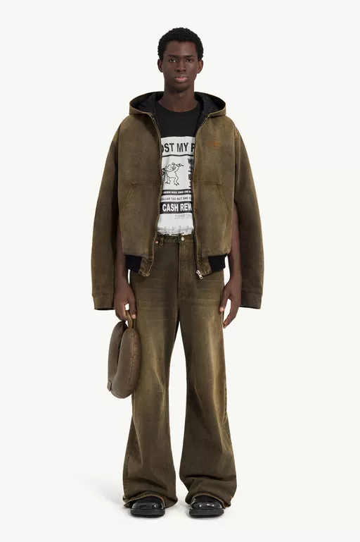 Hooded denim jacket - Jackets