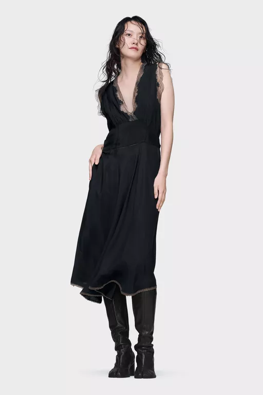 Silk midi dress - Midi Dress