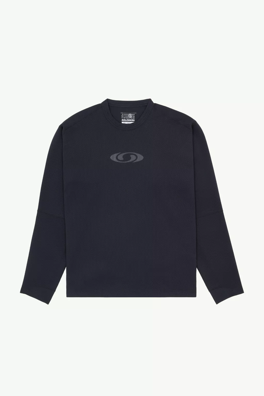 Black MM6 x Salomon long-sleeve top | MM6 Official