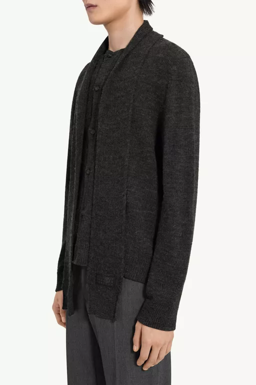 Strickcardigan mit Schal - Cardigan