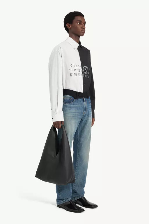 Jeans mit ausgetauschtem Bund - Jeans