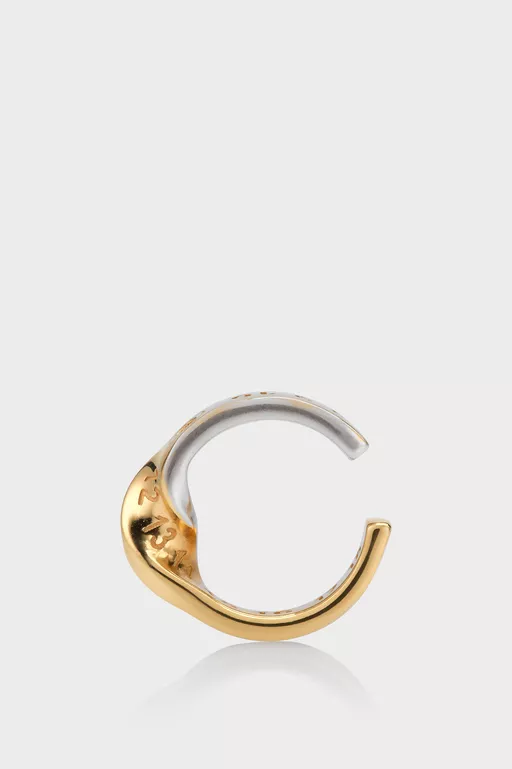 Numeric Ohrmanschette mit Diamant - Ohrringe