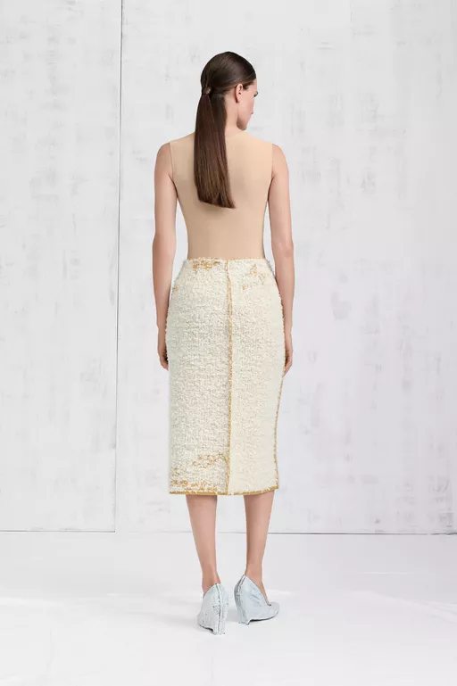 Boucle Midi Skirt - Midi Skirts