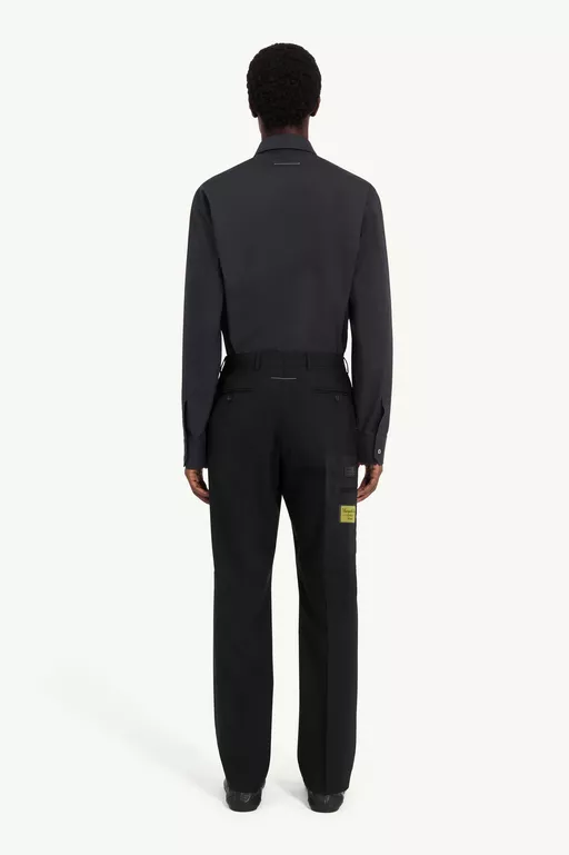 Anzughose aus Wollmischgewebe - Hosen