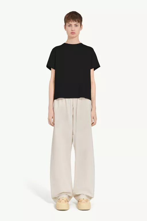 Back Pleat T-shirt - T-shirts
