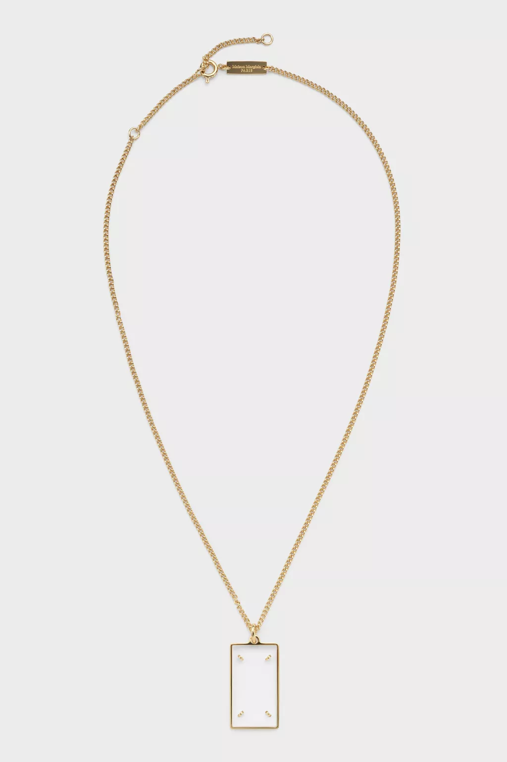マルジェラ　ネックレス 4ステッチ ネックレス イエロー | Maison Margiela公式