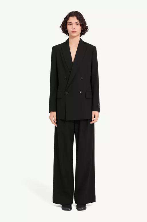 Wool blend suit jacket - Jackets