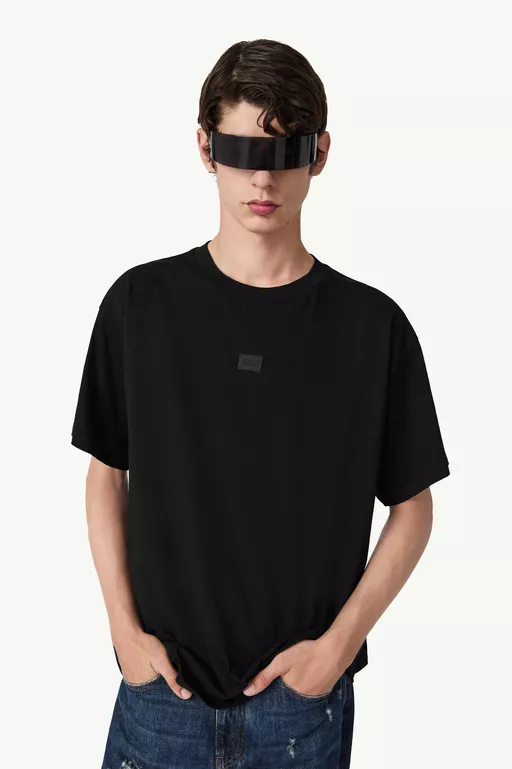 ラバー パッチ Tシャツ - Tシャツ