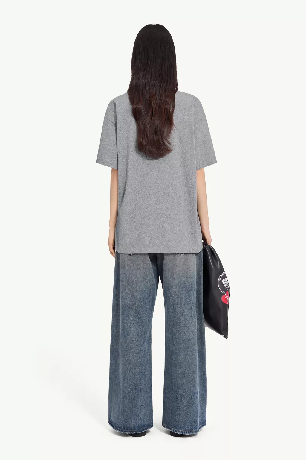 Gray Label cotton jersey T-shirt | MM6 Official