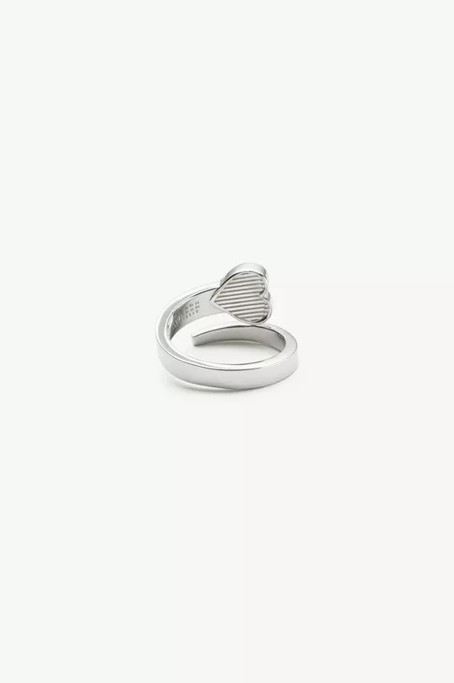 Arrow Heart Open Ring - Rings