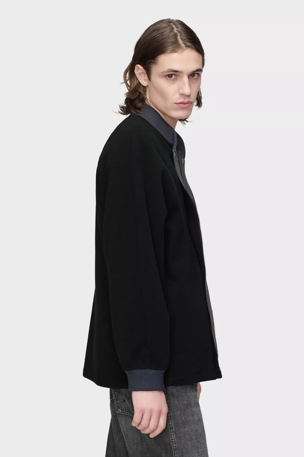 Black Double Zippers Jacket | Maison Margiela Official