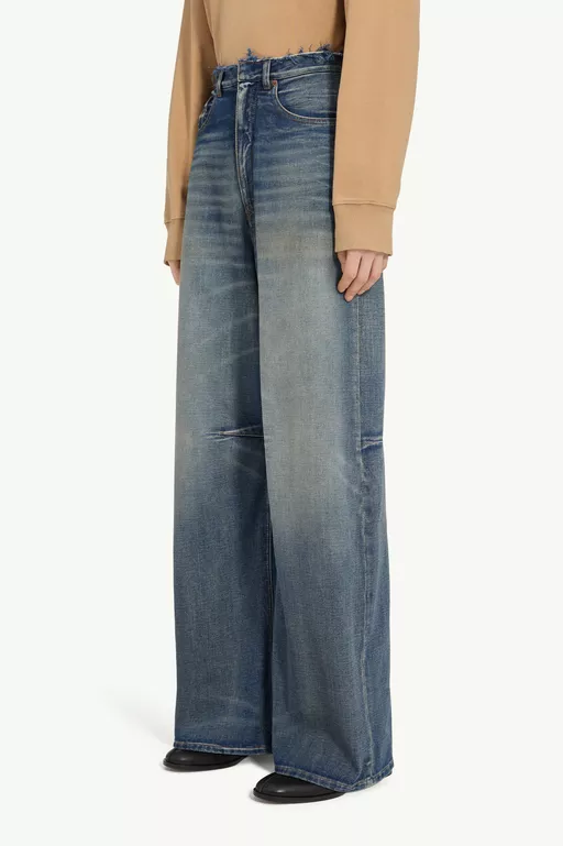 Wide-leg jeans - Denim