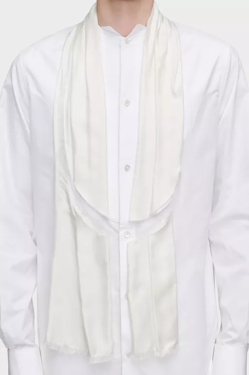 Scarf Tailored Shirt - Shirts