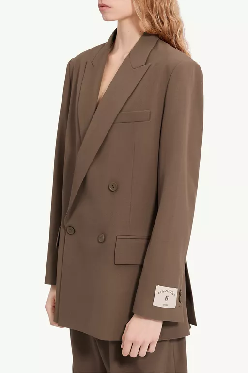Wool blend suit jacket - Jackets